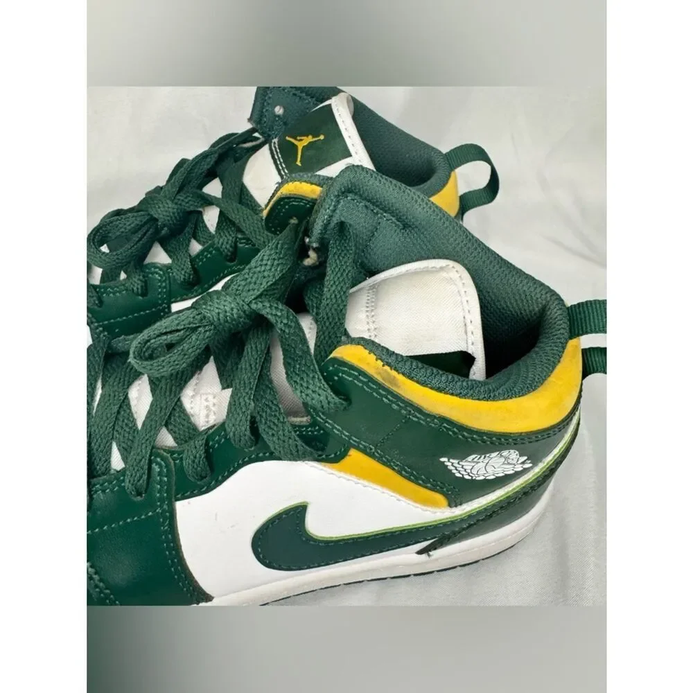 Jordan 1 Mid Sonics Size 3y
